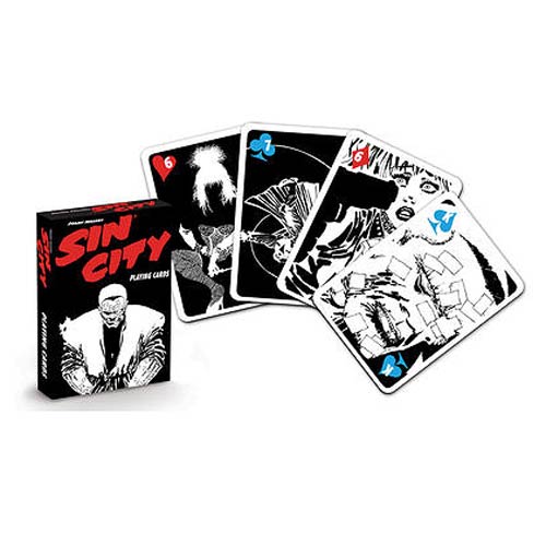 Sin City Comic Book Second Edition Playing Cards